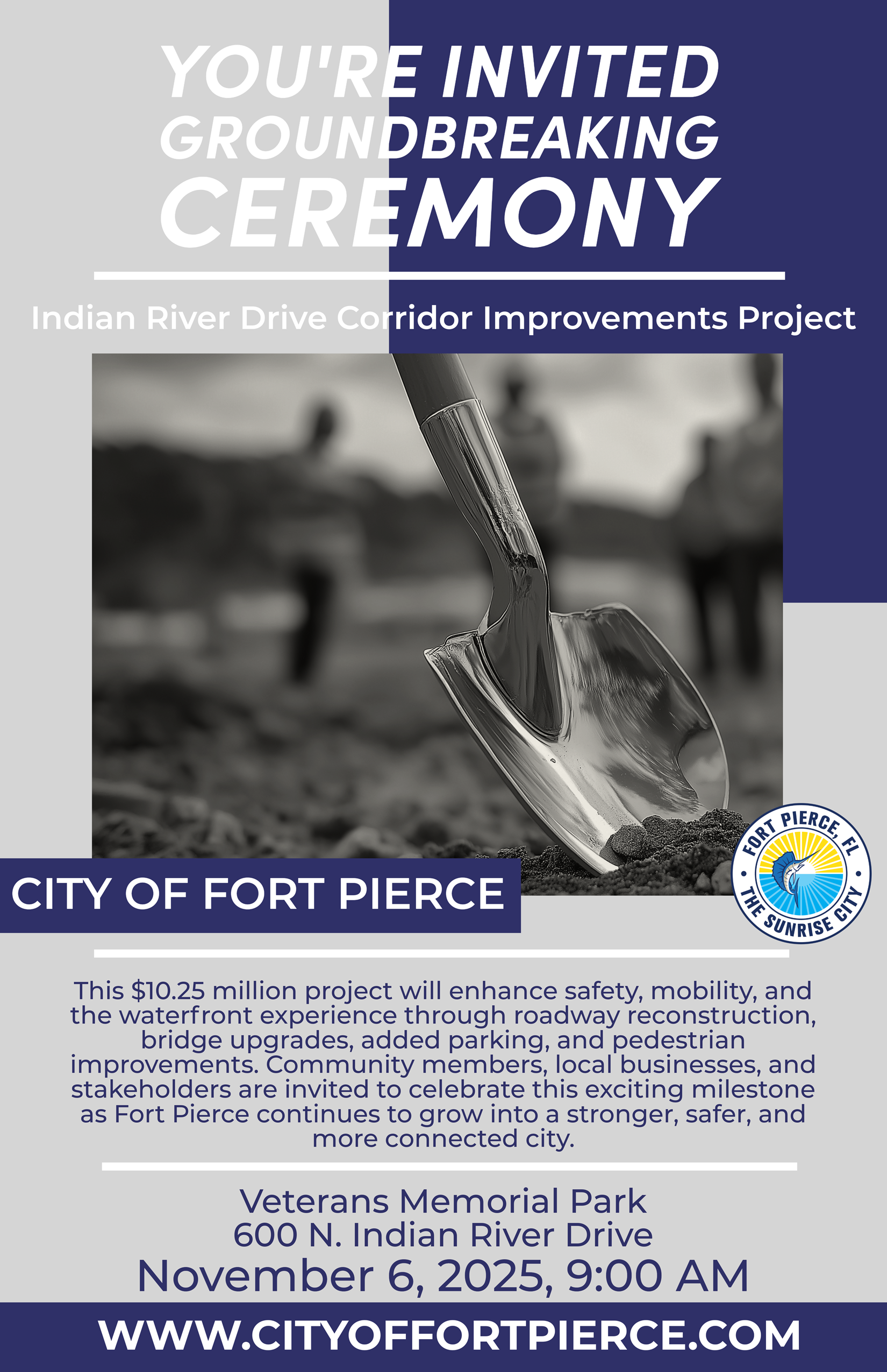 IRD Groundbreaking Invitation