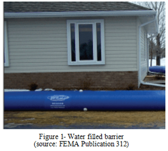 Water filled barriers